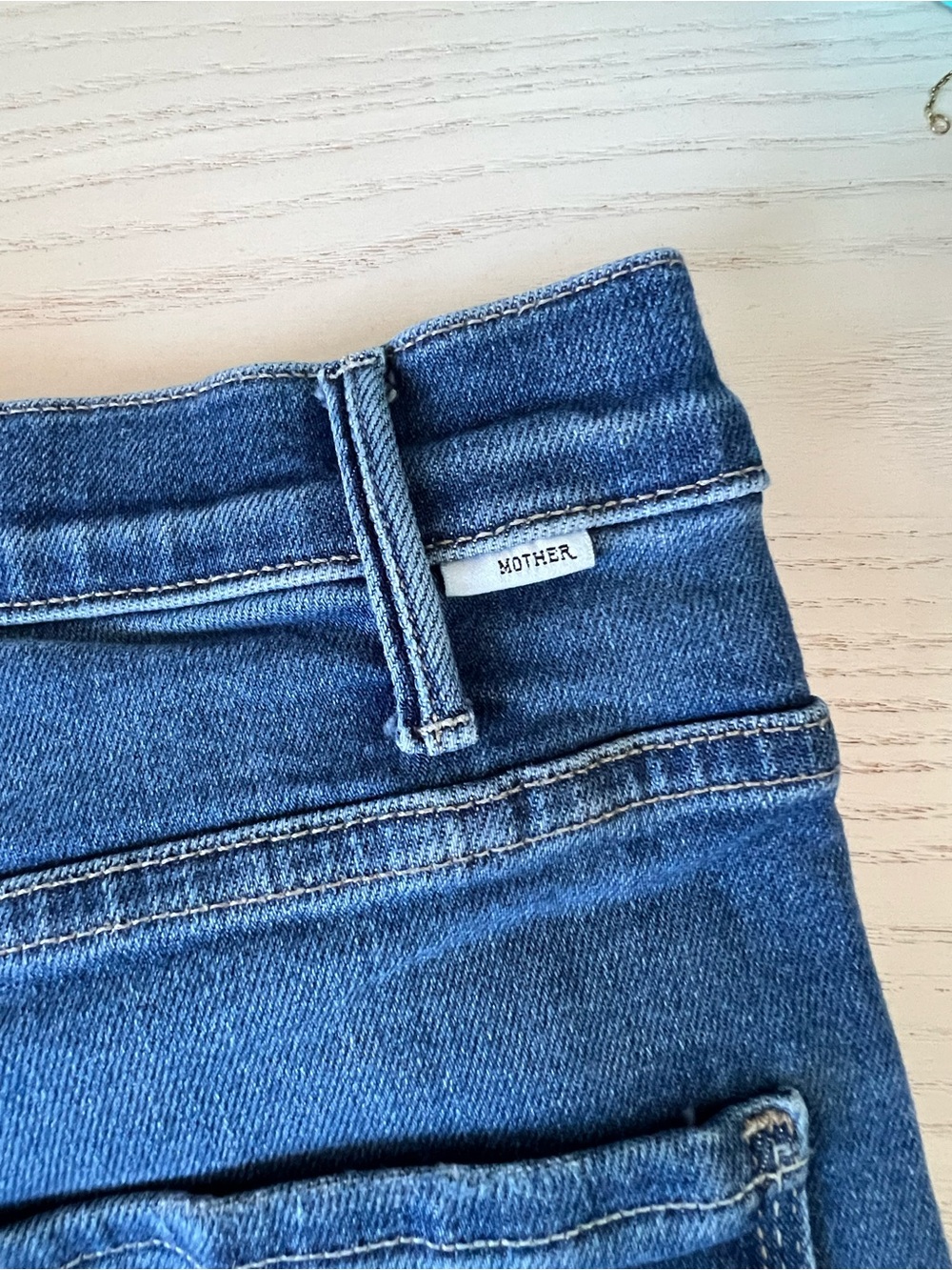 Sold - MOTHER Ankle Fray Denim Jeans - Picture 11 of 12